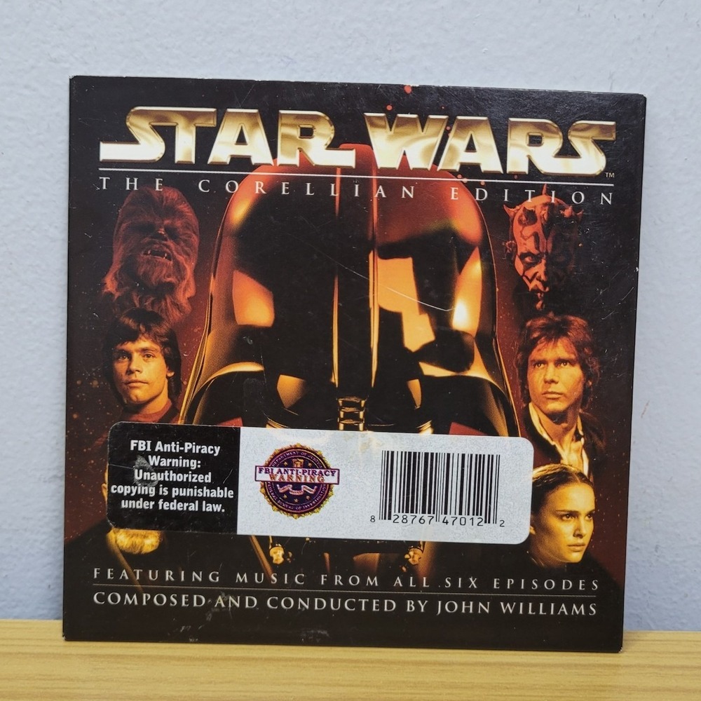 Star Wars The Corellian Edition Promo Film Soundtrack Score CD John Williams